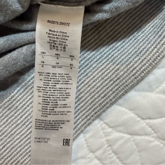 Armani Exchange cotton cashmere cardigan size L - Picture 8 of 11